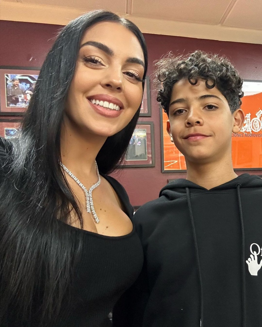 Georgina Rodriguez declara-se a Cristianinho: "Orgulhosa"