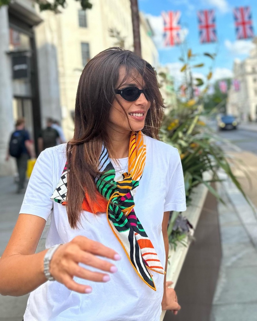 Maria Cerqueira Gomes em escapadinha a Londres