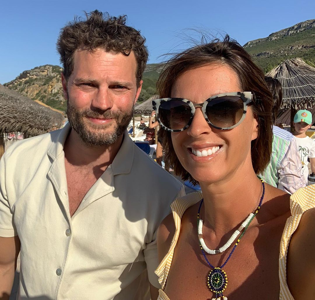 Jamie Dornan de férias em Portugal! Ana Marques posa com galã de "As 50 Sombras de Grey"