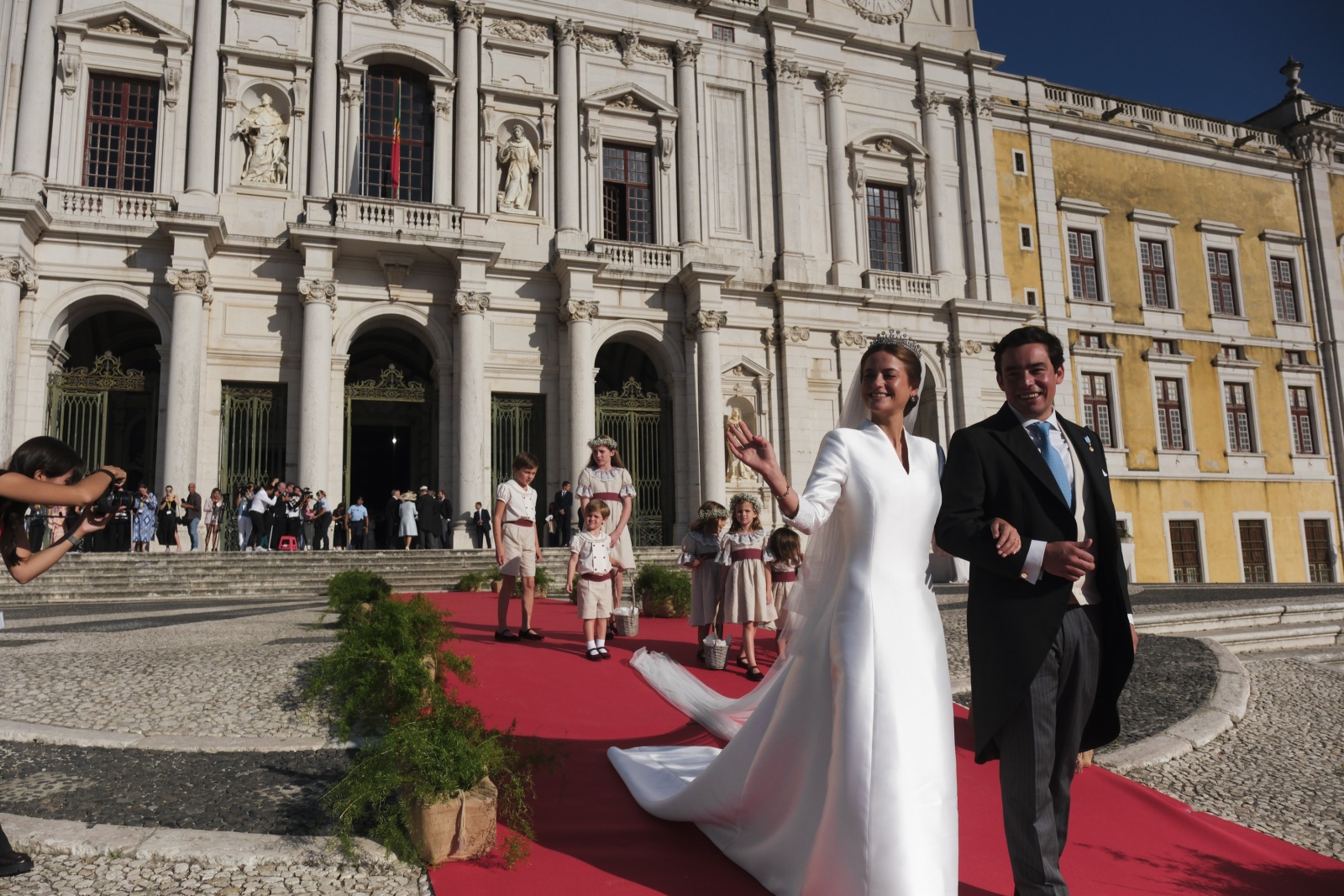 O casamento real de Maria Francisca e Duarte Martins (Foto: Melissa Vieira)