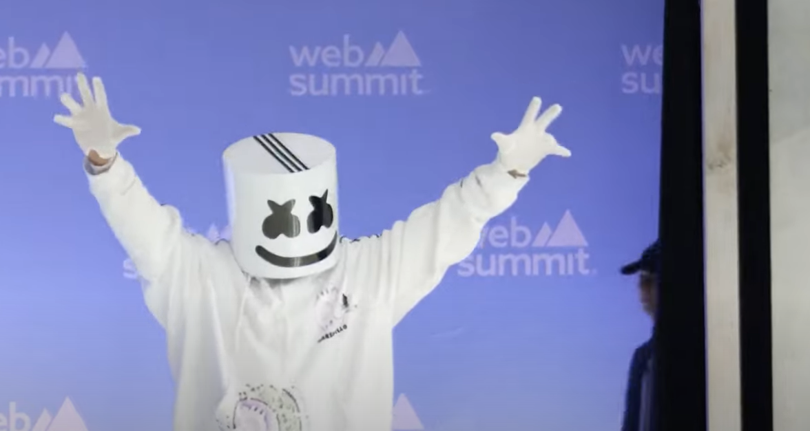 Impostor faz-se passar por Marshmello e "engana" Web Summit