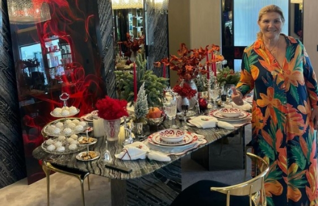 Dolores Aveiro já prepara o Natal