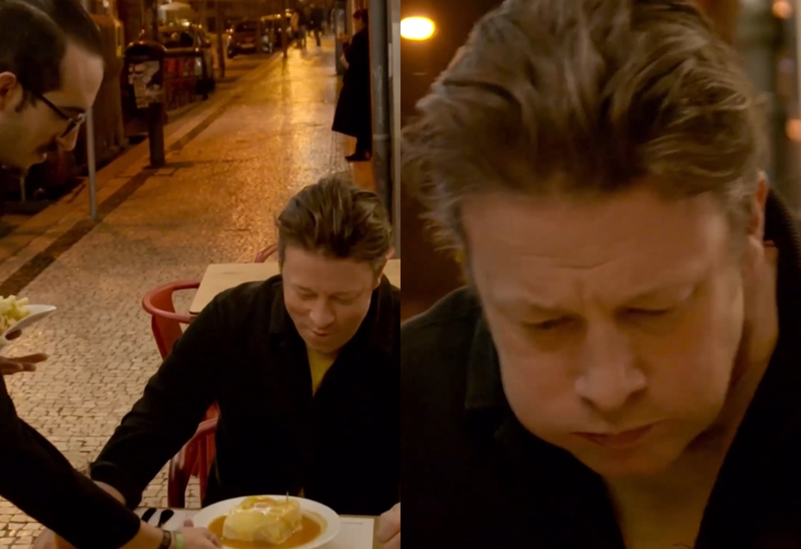 Jamie Oliver foi ao Porto e comeu francesinha: "Nunca mais vou esquecer esta sandes"