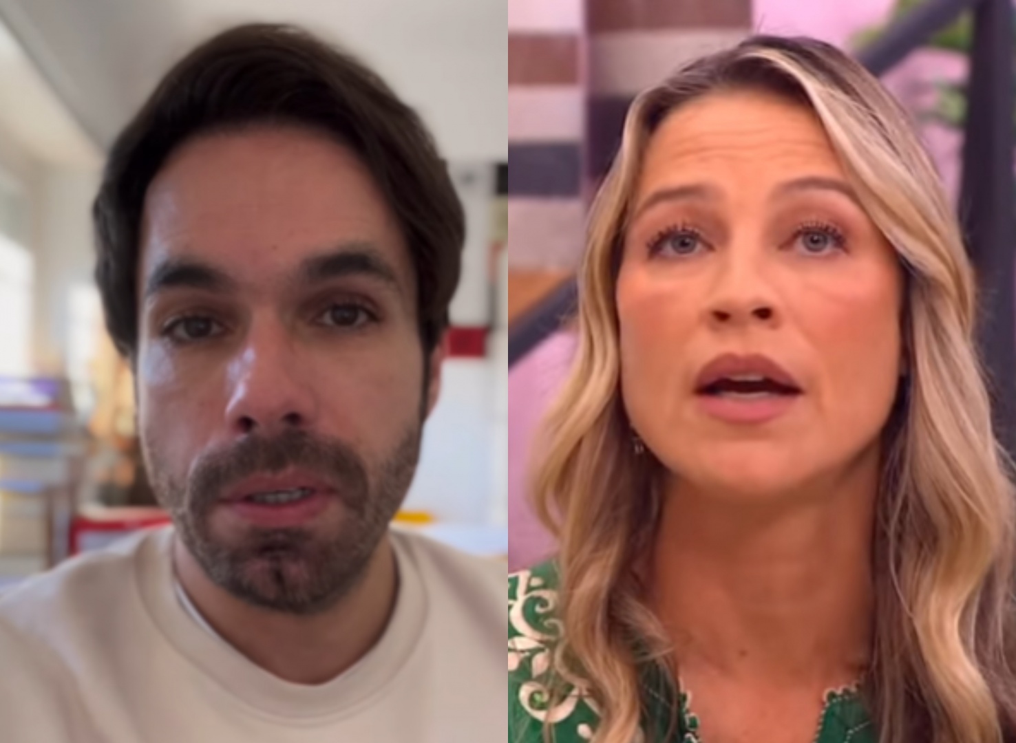 Ricardo Martins Pereira e Luana Piovani em "guerra" nas redes sociais