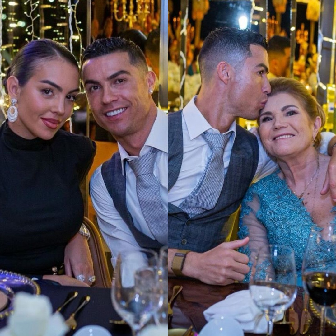 Cristiano Ronaldo entra em 2024 ao lado das mulheres da sua vida