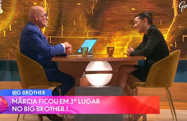 No “Goucha”: Márcia Soares assume: “Tenho um grande carinho pelo Francisco Monteiro”