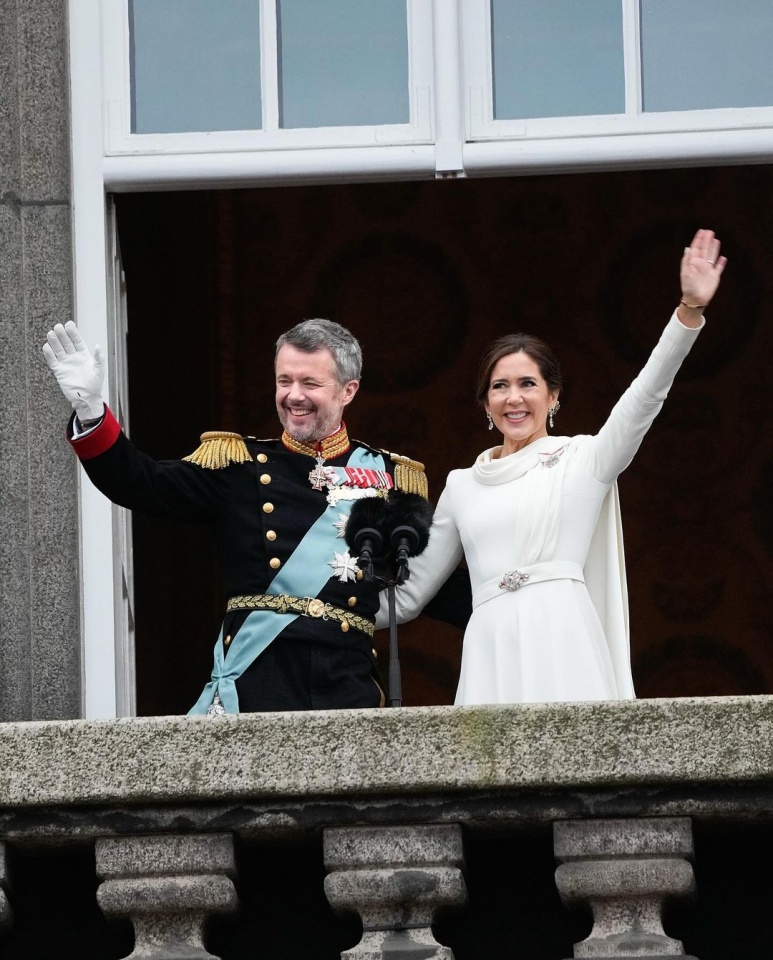 Mary e Frederico X, os novos reis da Dinamarca