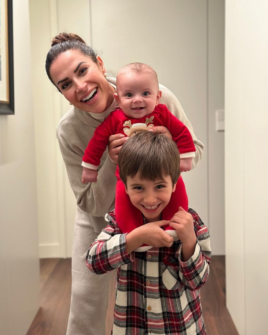 Dânia Neto partilha fotos encantadoras com os dois filhos