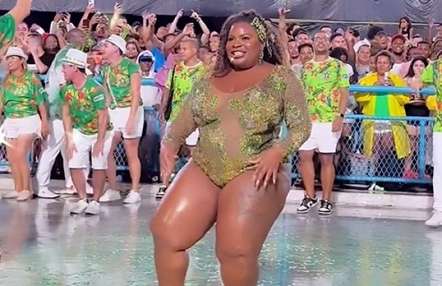 Jojo Todynho no samba Mocidade