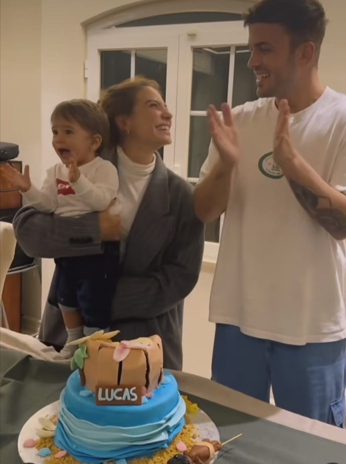 O vídeo do 1.º aniversário do filho de Carolina Carvalho e David Carreira
