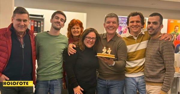 João Baião celebra os 27 anos da sua produtora junto da equipa