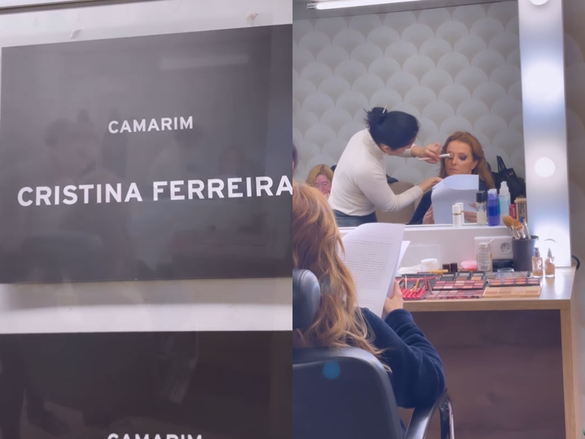 Veja como é o camarim de Cristina Ferreira na TVI