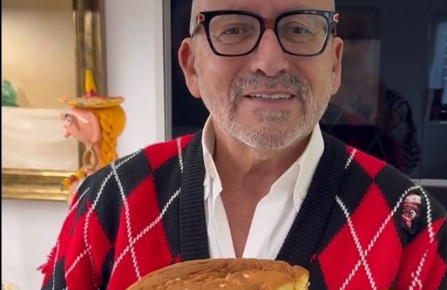 Bolo de laranja ensopado à moda do Goucha