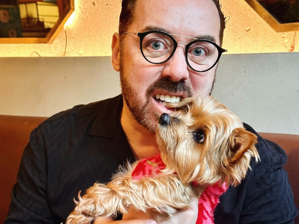 Flávio Furtado apresenta nova cadela: "Digam olá à Antónia"
