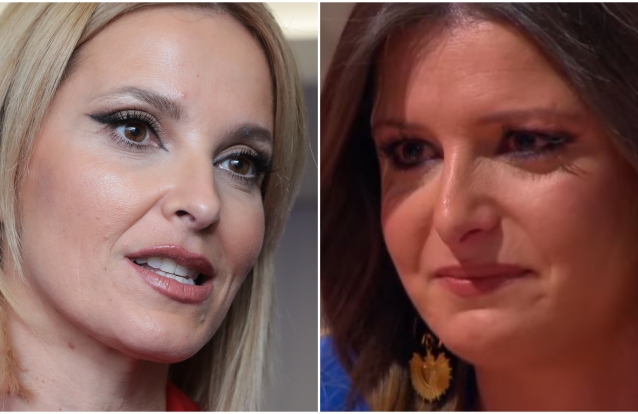 Cristina Ferreira e Maria Botelho Moniz na TVI