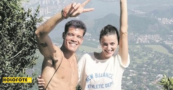 A fotografia de Joana Aguiar e Ivo Lucas juntos nas férias no Rio de Janeiro