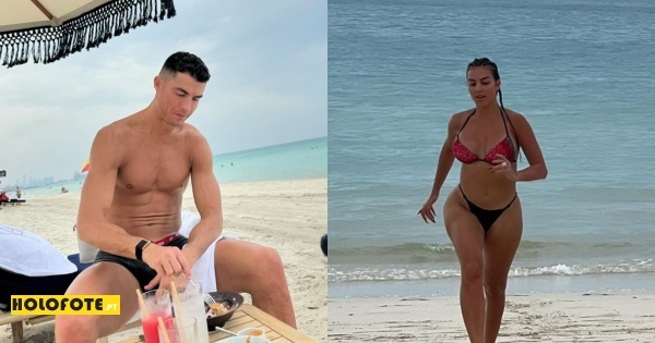 Georgina Rodriguez abre álbum de fim-de-semana a dois com Cristiano Ronaldo