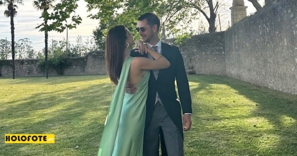 Bruna Gomes e Bernardo Sousa brilham no casamento de Dânia Neto