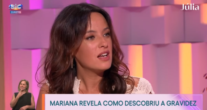 Mariana Pacheco descobriu gravidez numa consulta de rotina: "Entrei em negação"