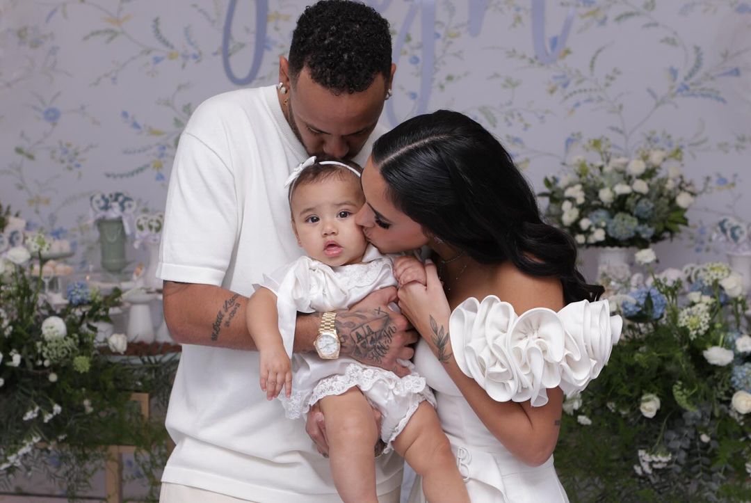 Neymar e Bruna Biancardi batizaram a filha