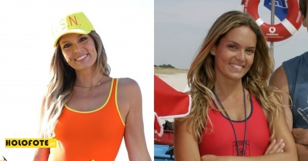 Diana Chaves volta a vestir-se como nadadora salvadora 20 anos depois de 