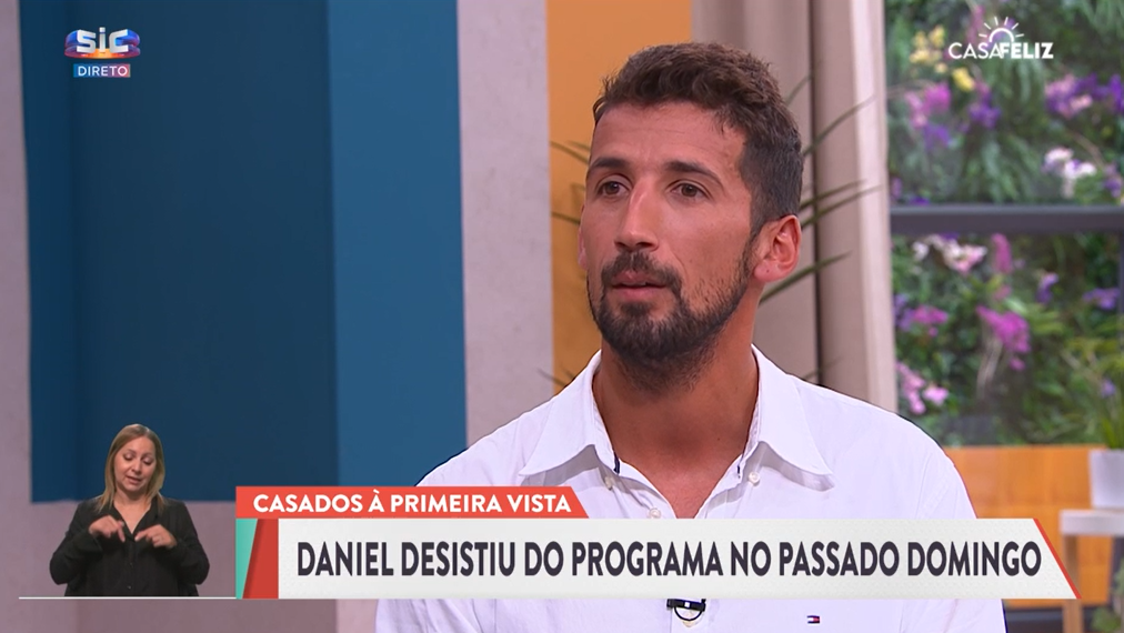 Sónia e Daniel ainda não se falaram desde a saída de "Casados à Primeira Vista"