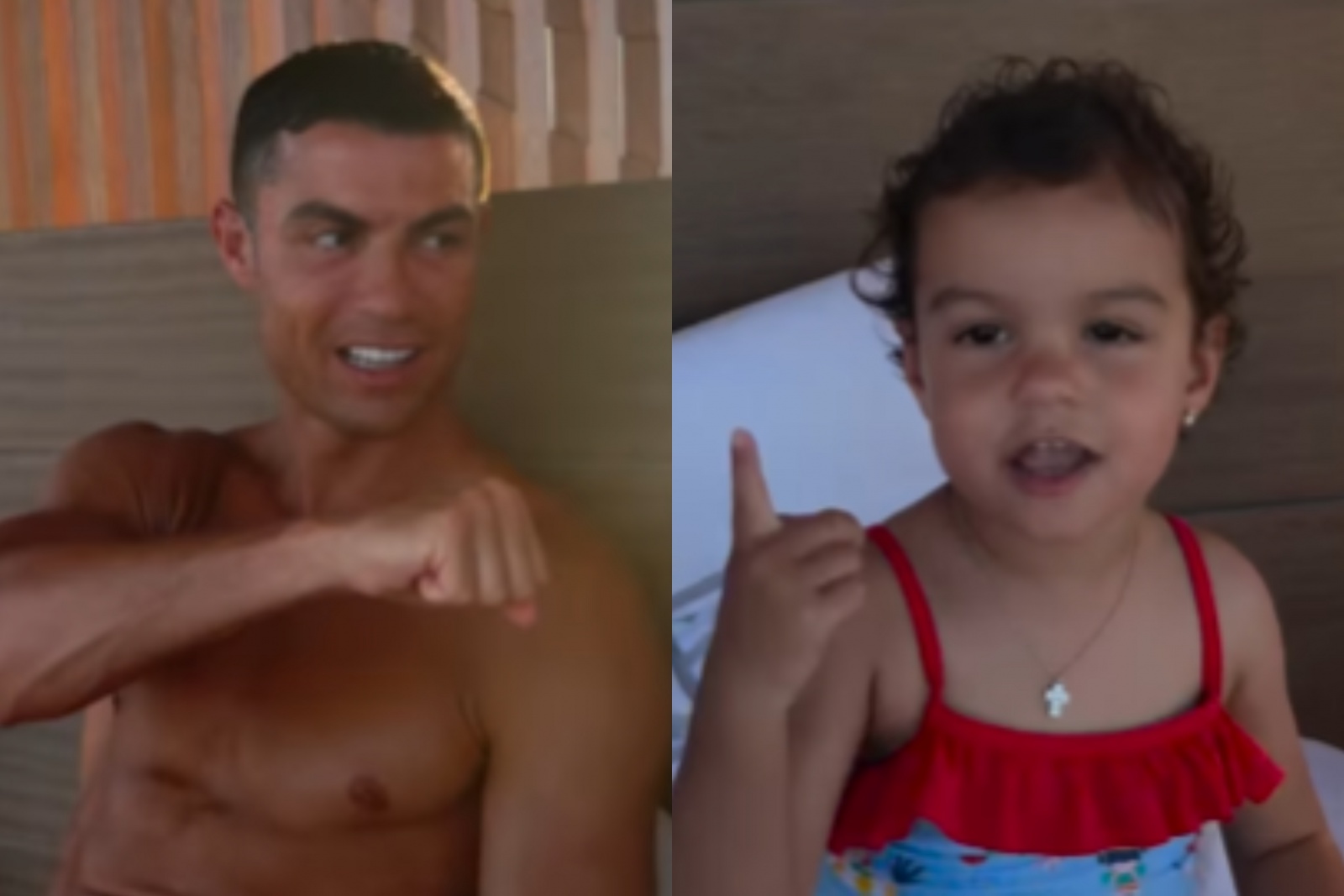 "Te amo papá": Veja o vídeo de Bella Esmeralda a declarar-se a Cristiano Ronaldo