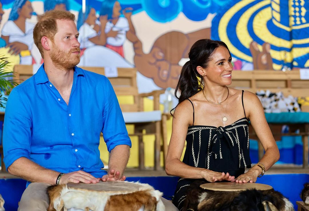 Os 4 dias de Meghan e Harry na Colômbia com 3000 seguranças