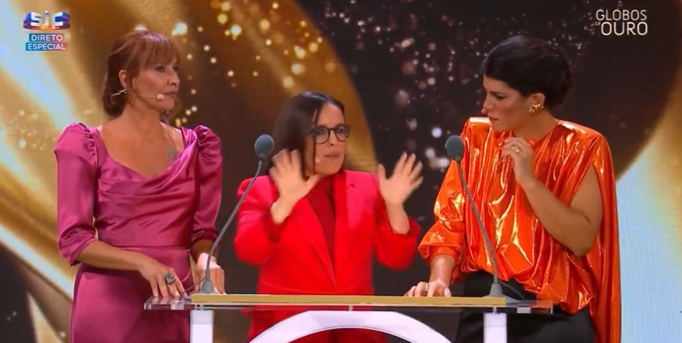 Piada com Catarina Furtado gera momento tenso com João Reis nos Globos de Ouro