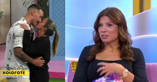 Márcia Soares reage ao beijo da amiga Jéssica e Afonso no “Secret Story”