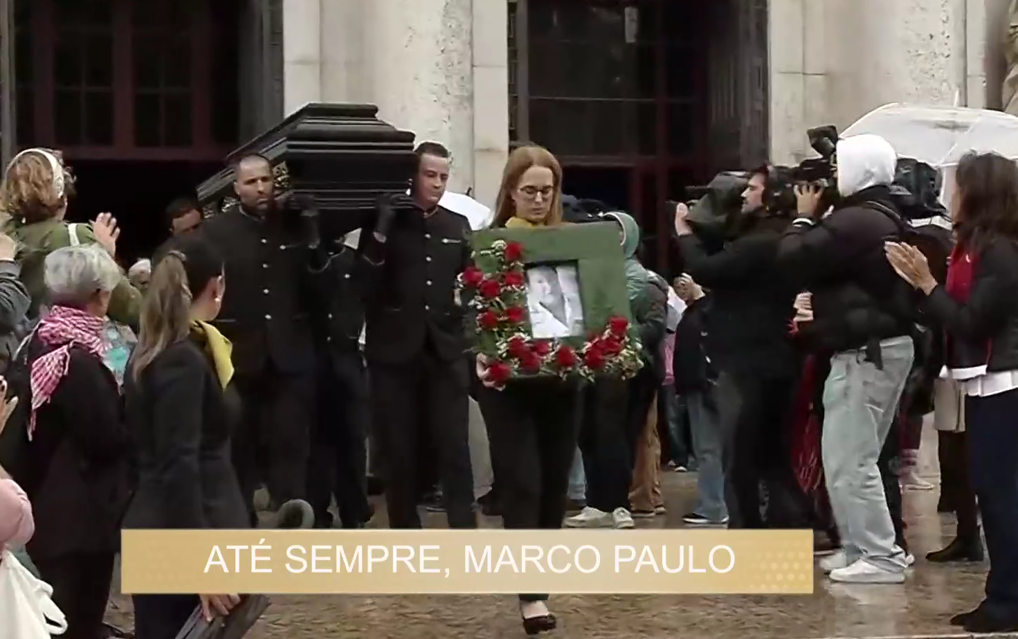 O discurso emotivo do sobrinho de Marco Paulo na missa do funeral