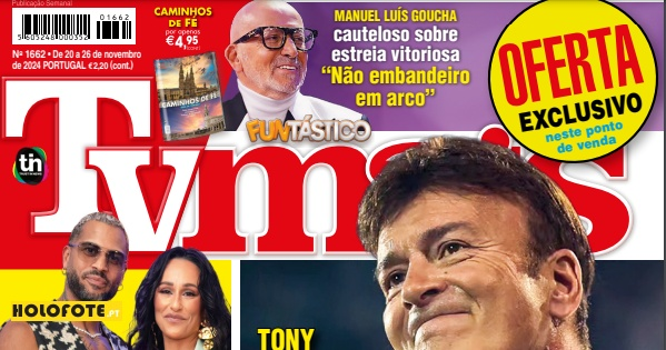 Na TvMais desta semana - Tony Carreira faz relato de crença e superação