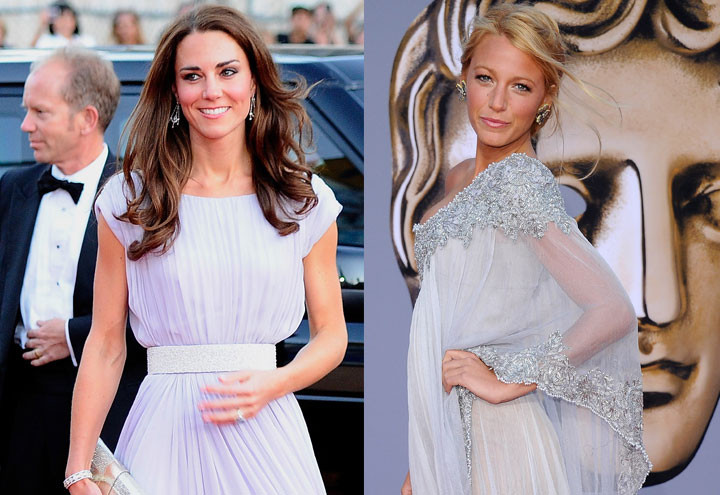 Catherine Middleton e Blake Lively