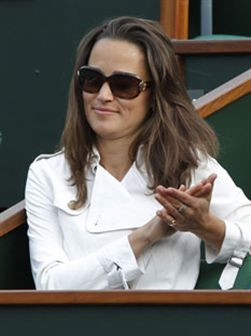 Pippa Middleton brilha em Roland Garros