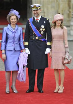 Letizia escolhe vestido discreto para casamento real