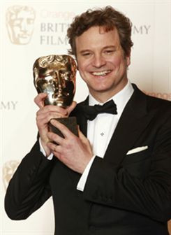 Bafta Awards: Colin Firth a caminho do Oscar