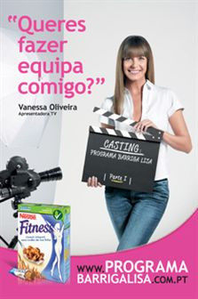 Participa no desafio 'Barriga Lisa' e faz equipa com Vanessa Oliveira