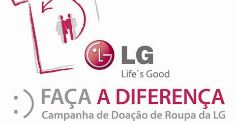 LG lança campanha solidária até dia 14 Novembro