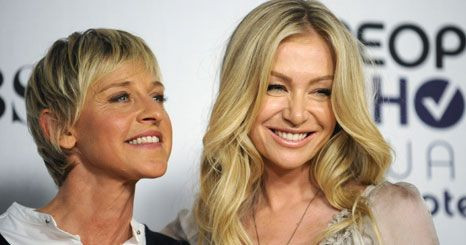 Portia de Rossi quer adotar o apelido de Ellen