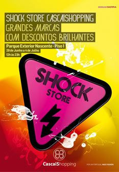 CascaiShopping recebe o glamour do Shock Store