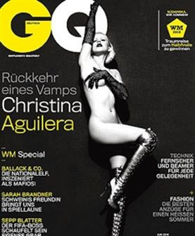 Christina Aguilera aparece como veio ao mundo em capa de revista