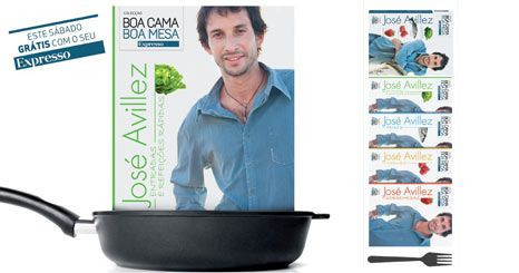 Expresso lan&ccedil;a livros de receitas do Chef Jos&eacute; Avillez