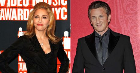 Madonna e Sean Penn jantam juntos