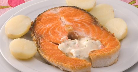 Salm&atilde;o grelhado