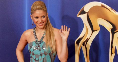 Shakira apontada como uma das figuras de 2010
