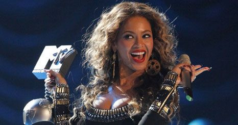 Beyoncé domina prémios Europe Music Awards da MTV