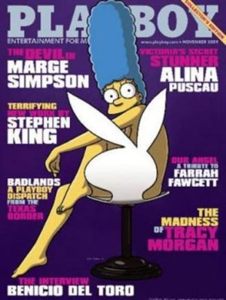 Galeria: Marge Simpson na Playboy