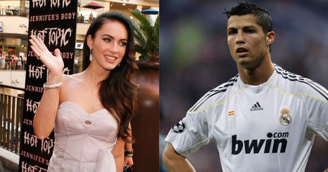 Armani junta Cristiano Ronaldo e Megan Fox