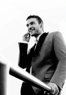 Justin Timberlake é a imagem do novo perfume 