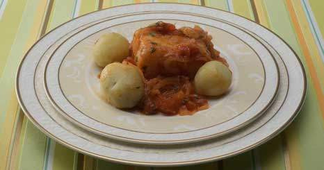 Cebolada de bacalhau